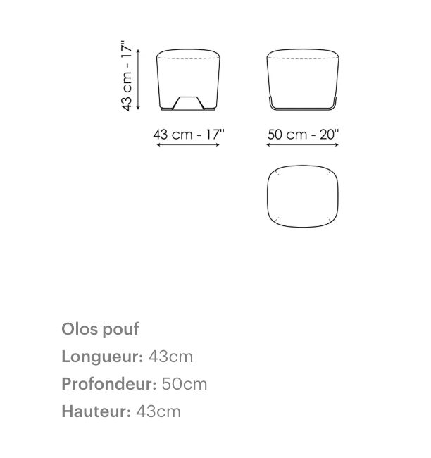 Olos pouf
